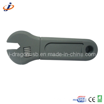 PVC 3D Wrench Shape USB Flash Disk Jt028